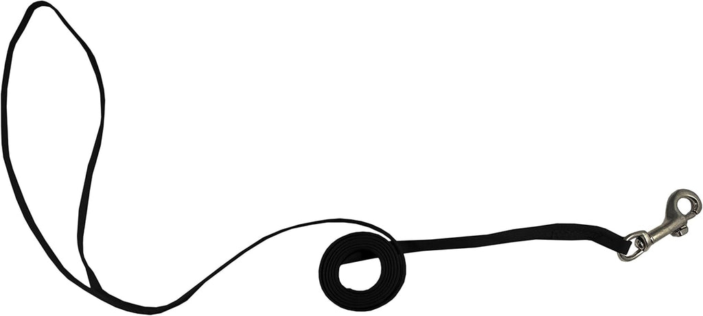 Professional Cordo-Hyde Snap Lead, 3/8-Inch Wide x 42-Inch Long, Black