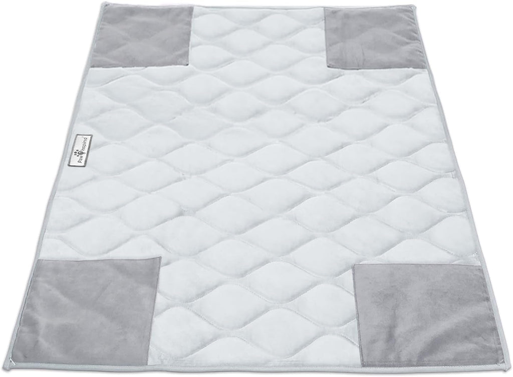 Paw Inspired PopCorner Washable Fleece Cage Liners, C&C 2x3, Light Gray