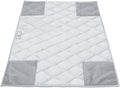 Paw Inspired PopCorner Washable Fleece Cage Liners, C&C 2x3, Light Gray