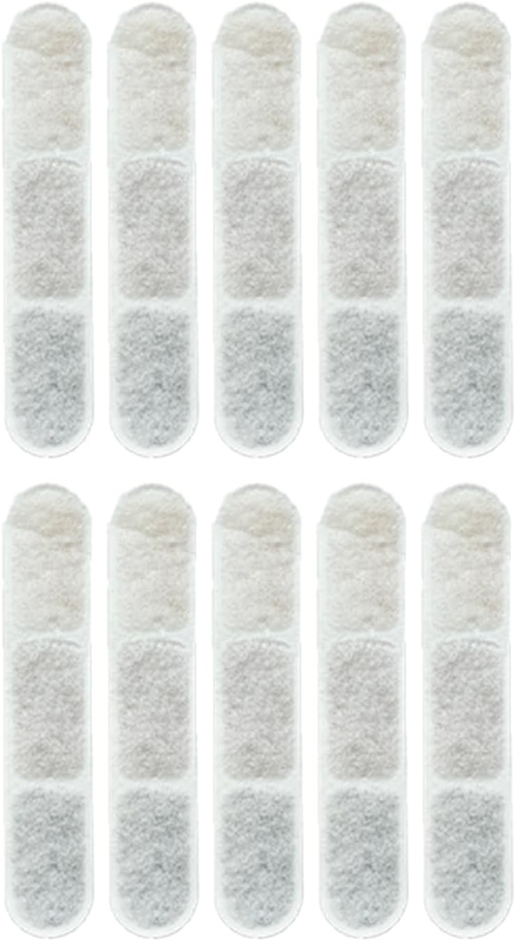 10PCS USB Water Circulation Bird Baths for Cage Filter (10pcs Filter)