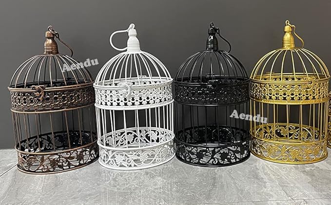 Iron Bird Cage for Wedding Decor and Flower Cage Decor Perfect Props for - Image 6