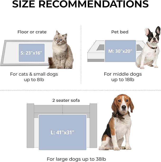 LINENLUX 1 Pack 3 Soft Dog Blanket Washable Warm Fleece Cat Blankets - Image 6