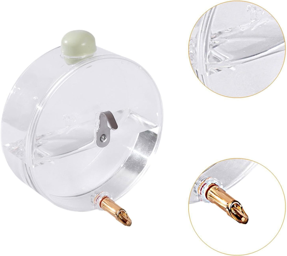 Bird Water Feeder Bird Waterer Bird Drinking Device for Cage,Bird Water Dispenser,Automatic,for Canary,Budgie Dove Cockatiel