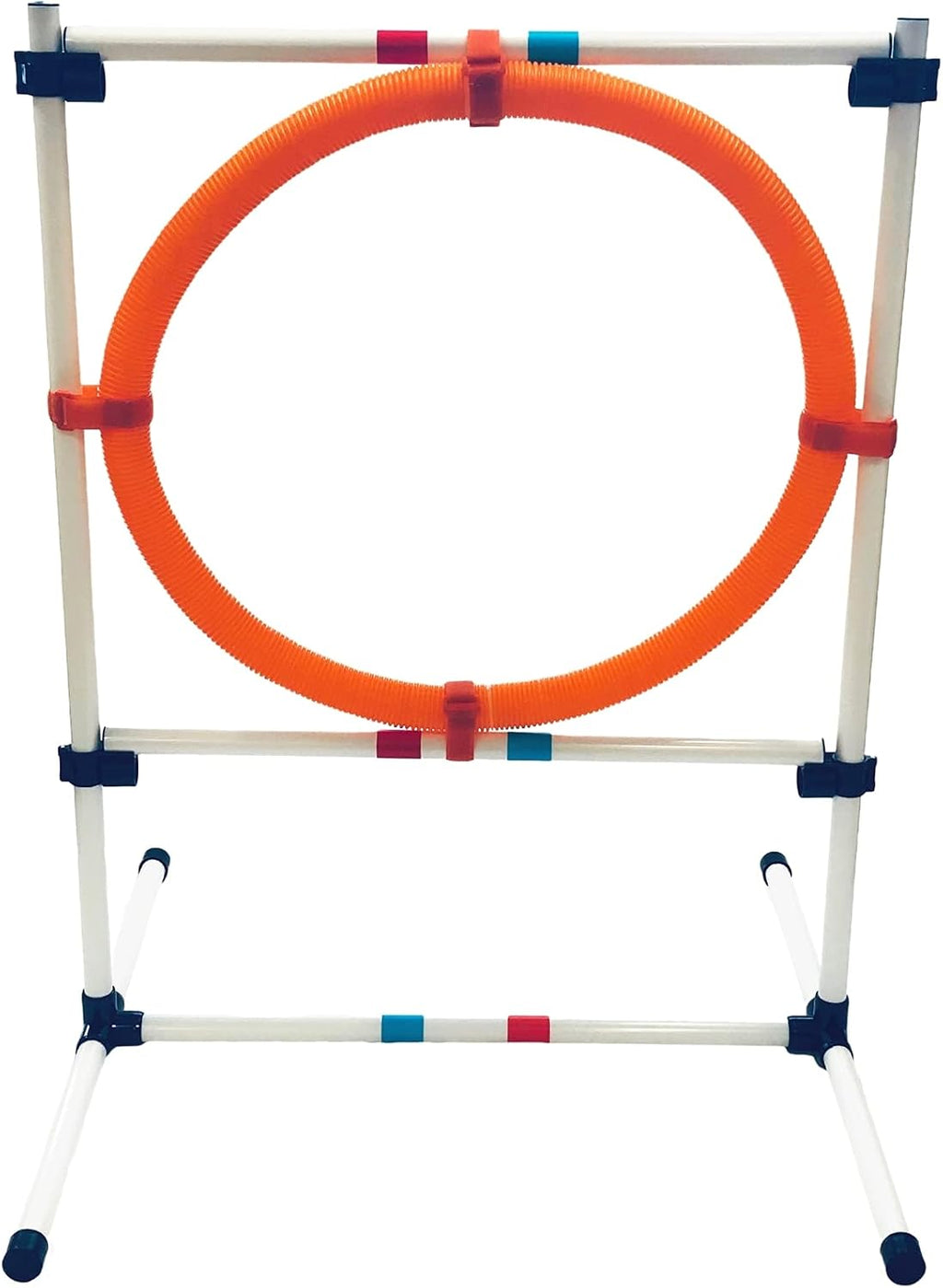 Midlee Dog Agility Beginner Set- Hoop Jump, Weave Poles, and Bar Jump