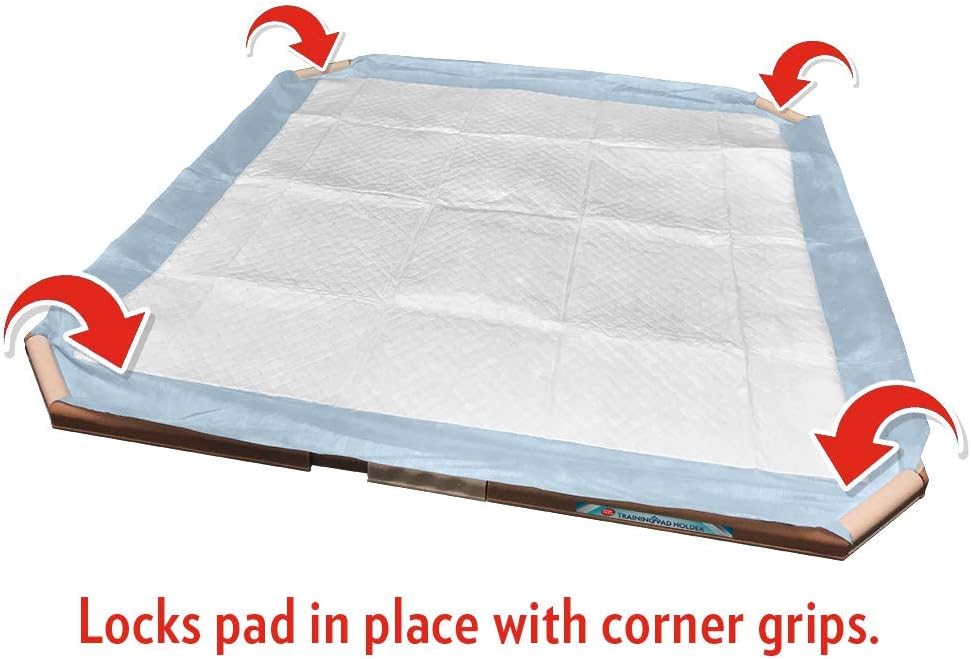Simple Solution Dog Training Pad Holder, Fits Pads 21 by 21-Inch or Larger