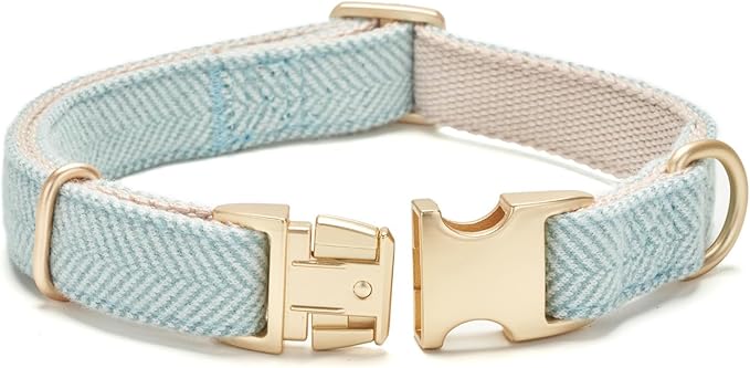 Soft Cotton Hemp Dog Collar - Image 3