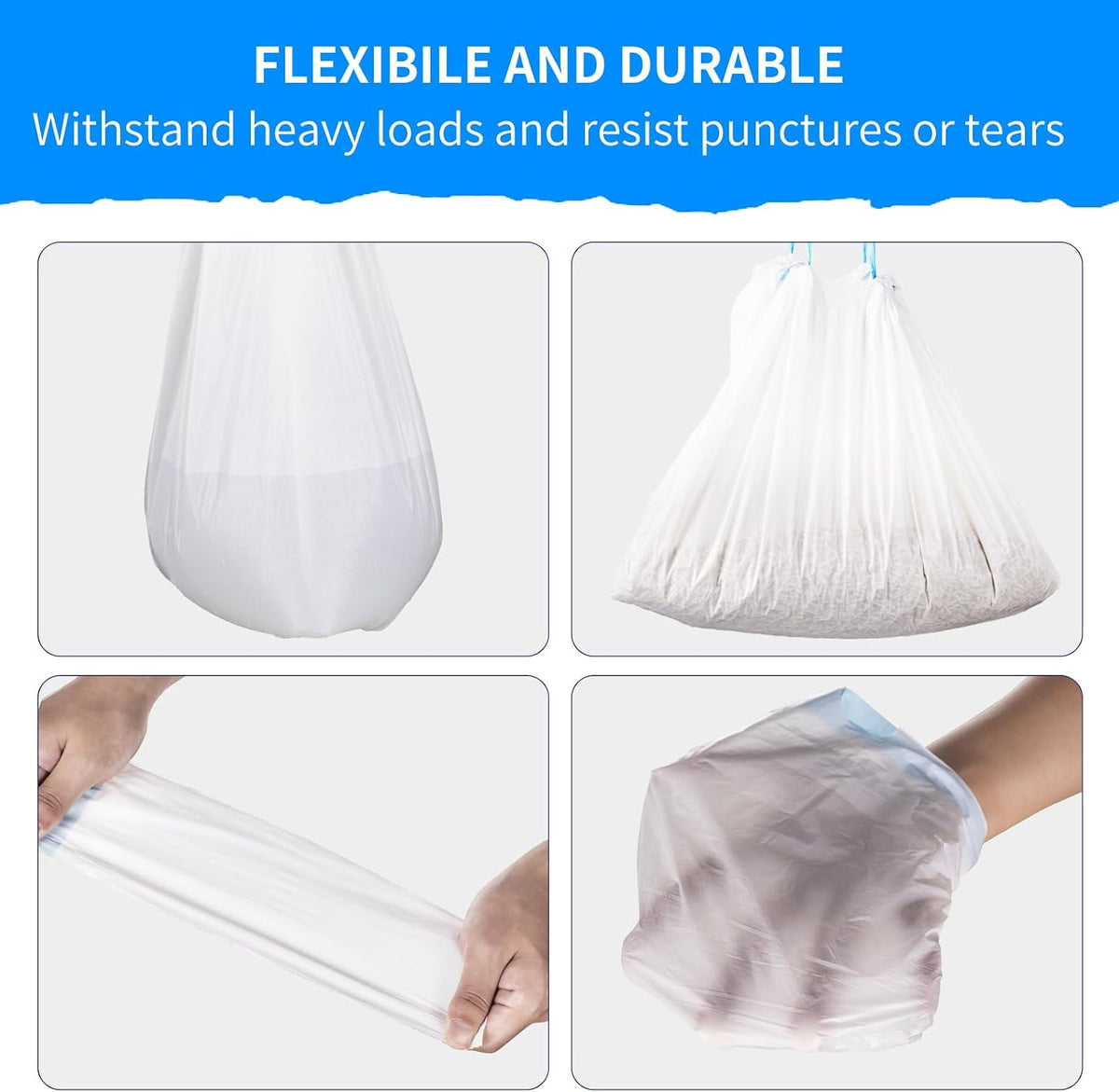 120 Count Extra Large Cat Litter Box Liners, Cat Litter Waste Receptacles Bags for Cleanpethome/BCHARYA Self-Cleaning Litter Box