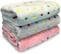 Dog Blankets for Small Medium Dogs Washable, 3 Pack Pet Blanket Washable 30" x by NXDZI