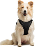 rabbitgoo Dog Harness, No Pull Medium Sized with 2 Leash Clips, Pet Vest