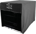 Floppy Dawg Crate Cover. Fits 42 Inch Dog Crates or Smaller. Easy to Put On, Take Off, and Adjust. Doubles as a Comfy Blanket. Slate Gray Lightweight and Breathable Polar Fleece
