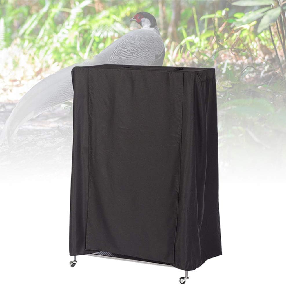 Bird Parrot Cage Cover Waterproof Extra Large Good Night Parrot Birdcage Covers for Parakeets Budgies Macaw Square Cages (L: 41x27x48in/ 104x69x122cm)