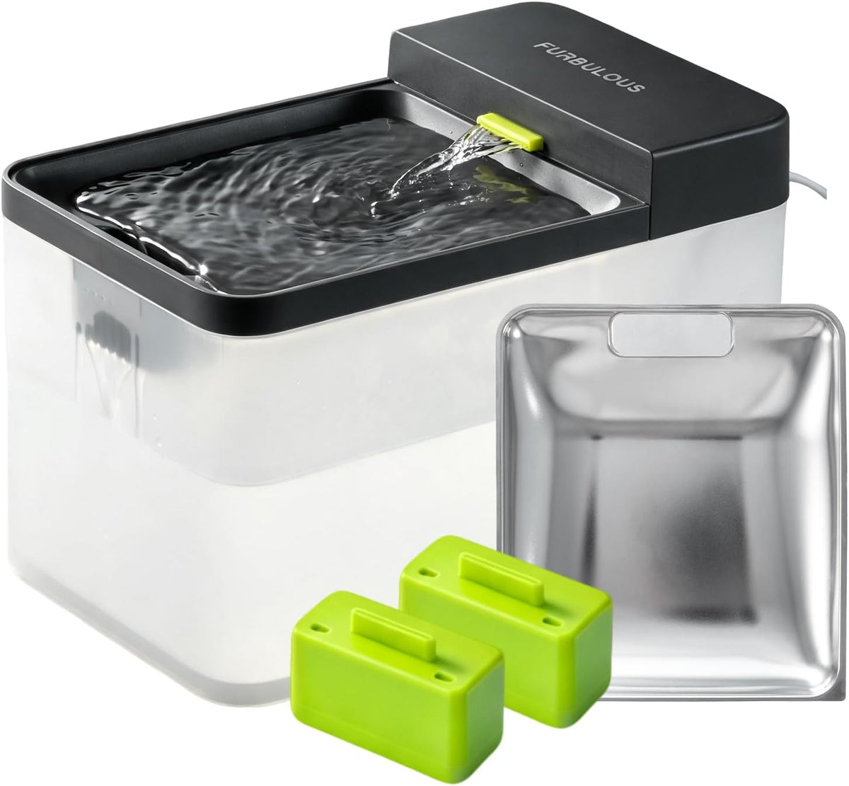 Furbulous Cube EZ True Clean-Drinking Automatic Water Dispenser