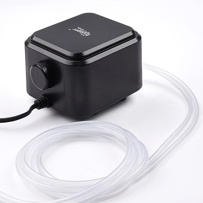 hygger Quiet <30dB Aquarium Air Pump, Adjustable Low Decibel Oxygen Fish Tank - Image 7