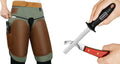 Antidious Professional Farrier Chaps it Kit, Come with a Hoof Knife Sharpener and a Farrier Apron, Keep Hoof Knives and Cutting Instruments Sharp
