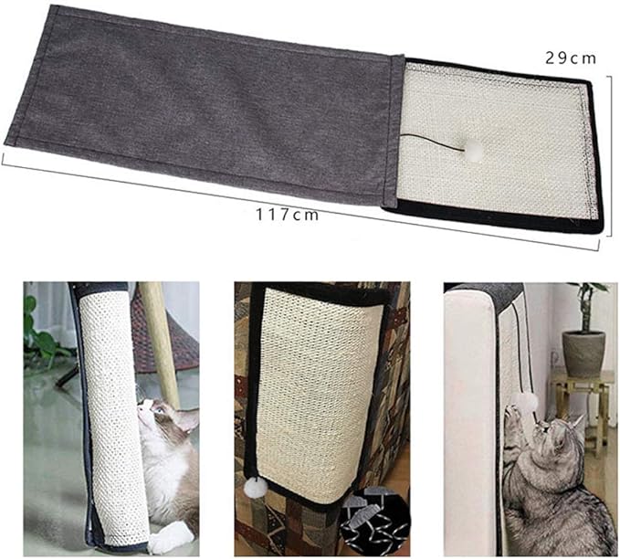 Cat Scratcher Mat Sofa Protector Natural Sisal Cat Scratching Mat Cat Scratch - Image 2
