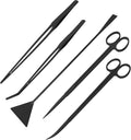 Mandala Crafts Black Stainless Steel Aquascaping Tools Kit – Aquarium Plant by MandalaCrafts