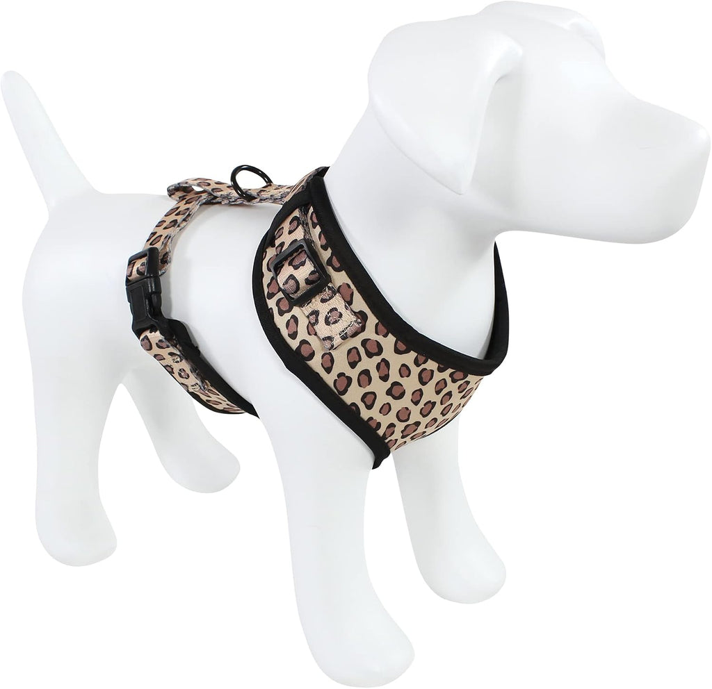 Luvable Friends Unisex Pet Harness, Leopard, Large