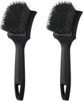 2 Pcs Bird Bath Brush Black Hard Bristle Cleaning Brush by BOUTICOL