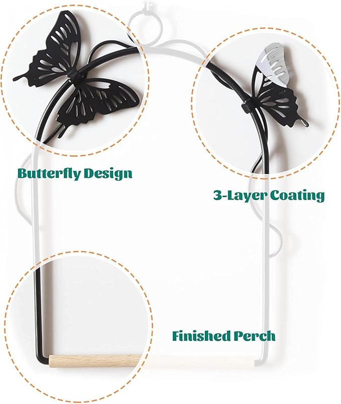 Hummingbird Swing 2 Pack Attractive Hummingbird Perch - Image 6
