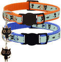 2 Pack Glow in The Dark Cat Collar by Barleygoo