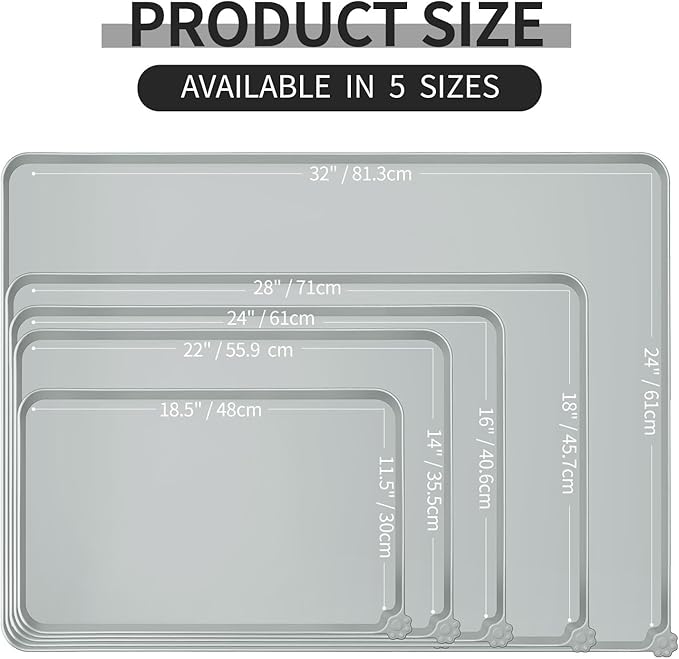 Waterproof Pet Feeding Mat - Image 2