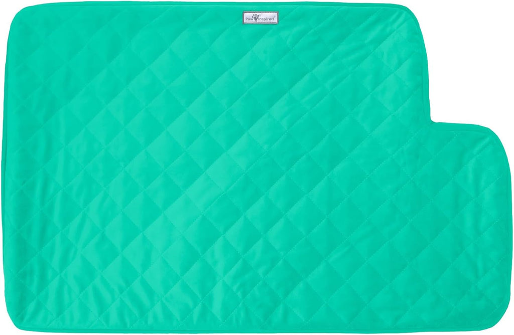 Paw Inspired Fitted Fleece Top Pan Liner, Fits Critter Nation Cage, Green