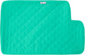 Paw Inspired Fitted Fleece Top Pan Liner, Fits Critter Nation Cage, Green