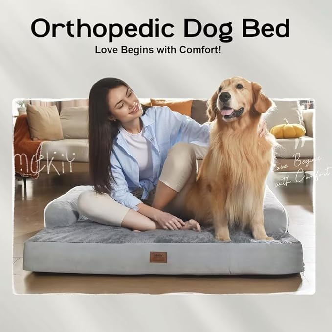 Dog Bed Medium Size Dog-Orthopedic Waterproof Bed - Image 7