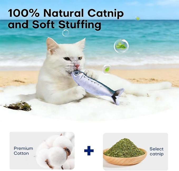 Realistic Floppy Fish Cat Toy - Image 6