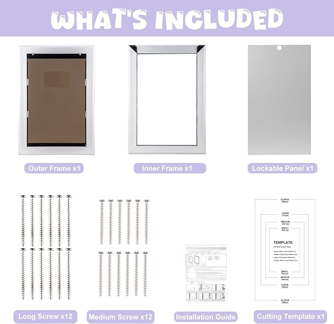 Durable Pet Door, Aluminum Door - Image 5