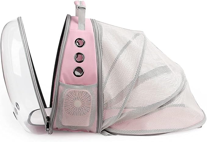Lollimeow Cat Carrier Backpack, Expandable Bubble Pet Carrier - Image 8