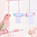 2pcs Candy-Shaped Parrot Paper Roll Toys
