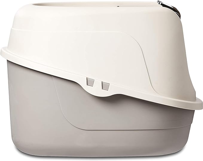 Amazon Basics No-Mess Hooded Enclosed Cat Litter Box - Image 3