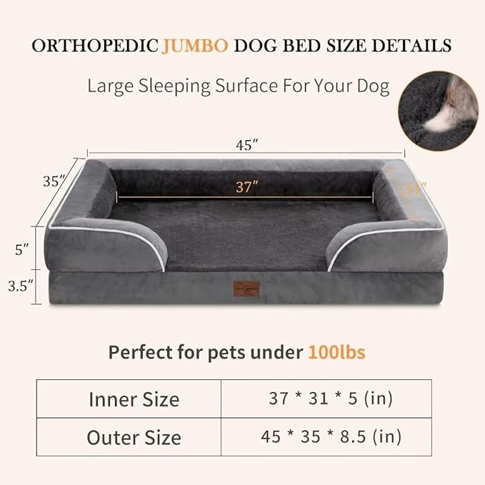 Comfort Expression Orthopedic Dog Bed - Image 4