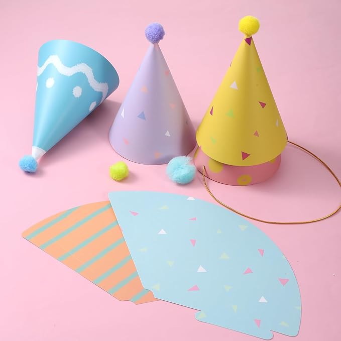 6 Pcs Birthday Hats for Dog/Cat, Mini Party Hats for Stuffed Animals, - Image 5