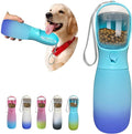 2-in-1 Dog Water Bottle Portable, Food Grade Travel Dog Bowls by MITOCAPY