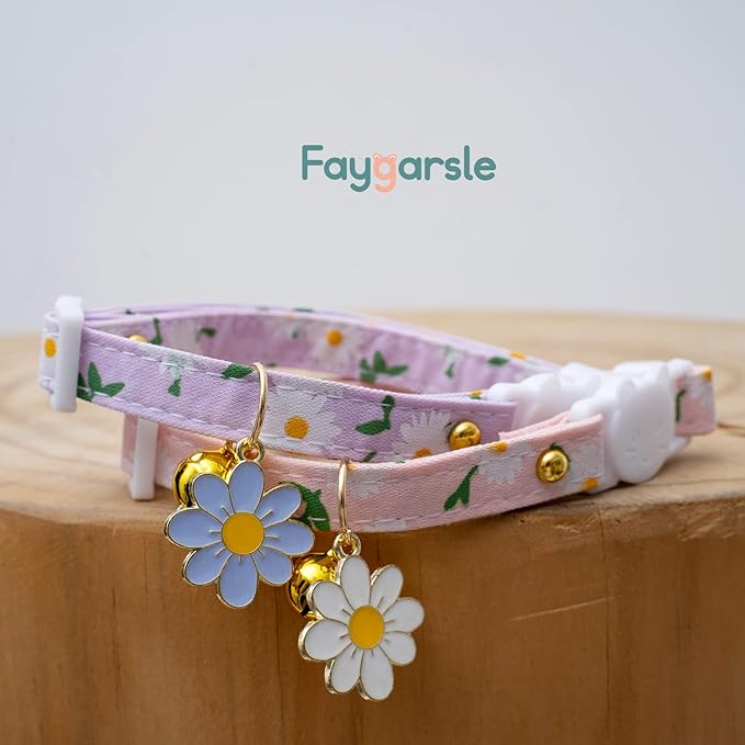 2 Pack Cotton Breakaway Cat Collars - Image 4