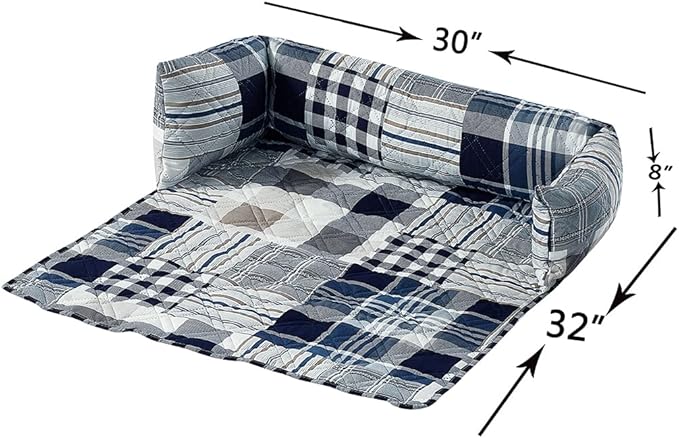 Brilliant Sunshine Quilted Calming Dog Bed Mat, Removable Washable Cover - Image 4