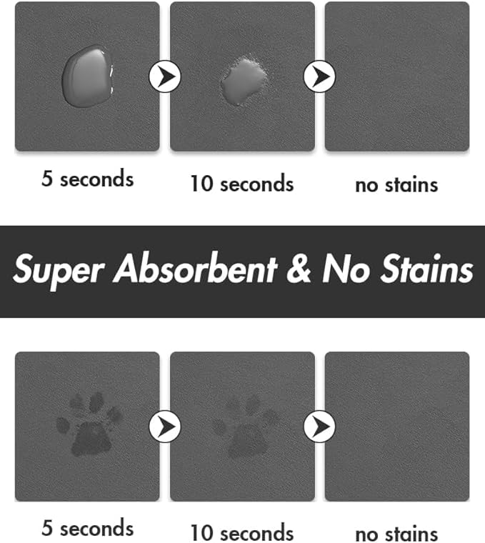 Absorbent Dog Water Mat-Dog Mat - Image 2