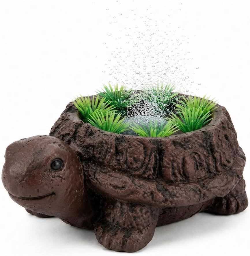 Turtle Tank Bubbler Air Stone for Small Freshwater Tanks