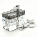 Cat Water Fountain 50.7oz,Grey