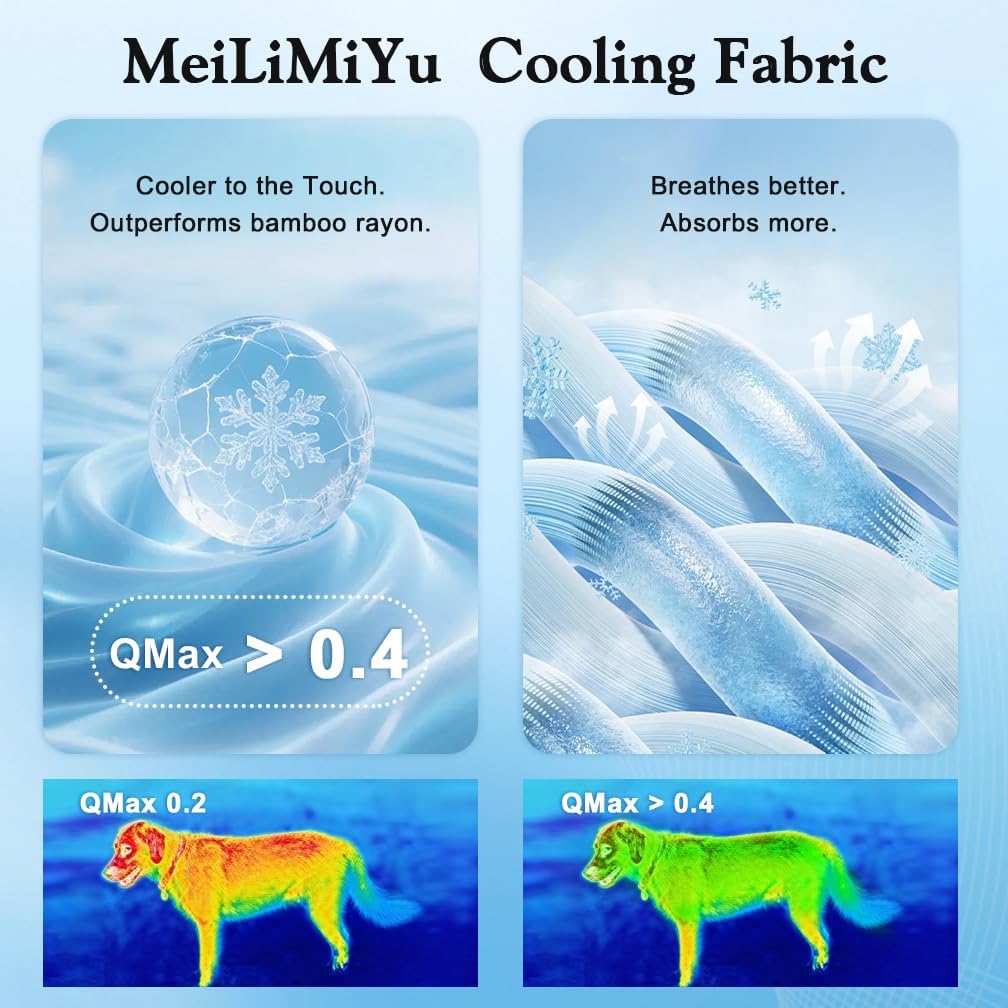 2026 Arc-Chill Upgraded Dog Cooling Mat Q-Max>0.4 Pet Cooling Pad