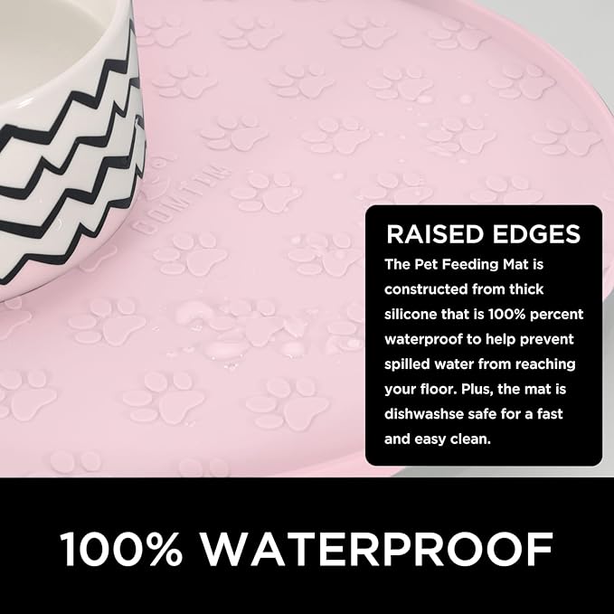 Comtim Waterproof Dog Food Mat - Image 2