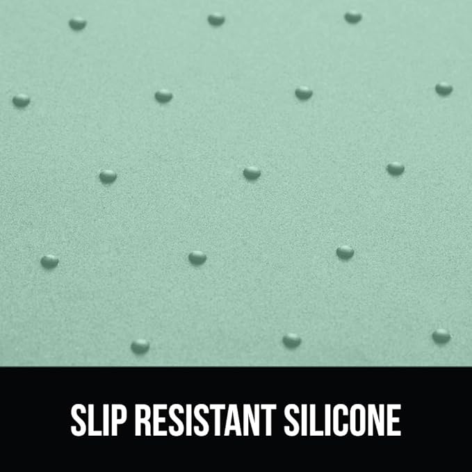 GORILLA GRIP 100% Waterproof Raised Edge BPA Free Silicone Pet Feeding Mat - Image 4