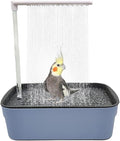 Parrot Bathtub, Automatic Circulating Water Bird Shower Pet Bird Bath by Unknown