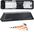 Dual Reptile Light Fixture with Separate Switches, 120W Max E26 Socket