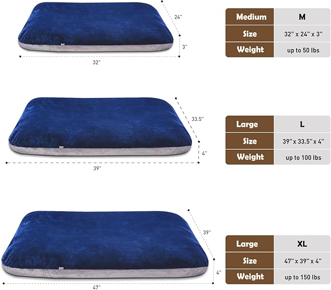 Magic Dog Super Soft Medium Dog Bed, 32 Inches Orthopedic Foam Pet Beds - Image 7