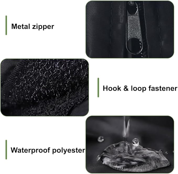 DONGKER Bird Cage Cover, Waterproof Bird Black-Out Cover Breathable - Image 2