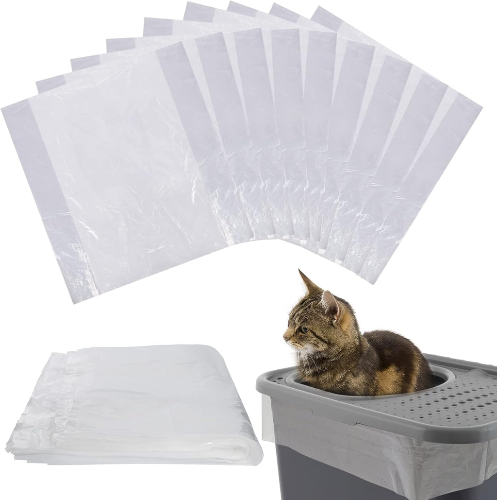 MEWTOGO 24 Pcs Litter Pan Liners Compatible with Petmate Pans