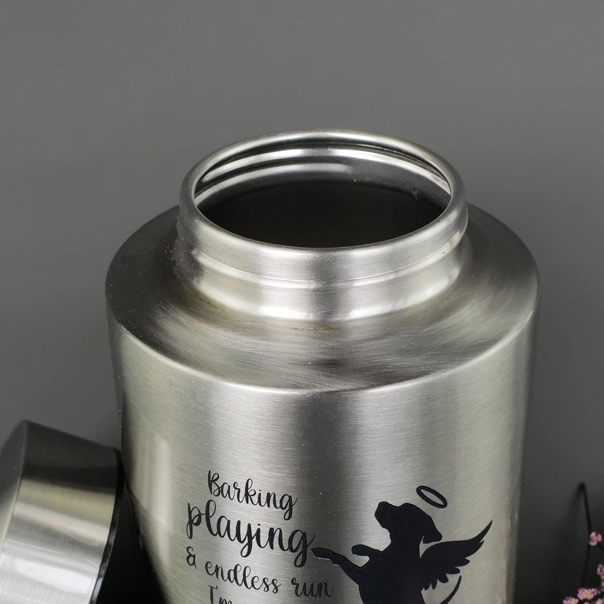 Small Dog Urn for Ashes, for Pet Cremation Keepsake